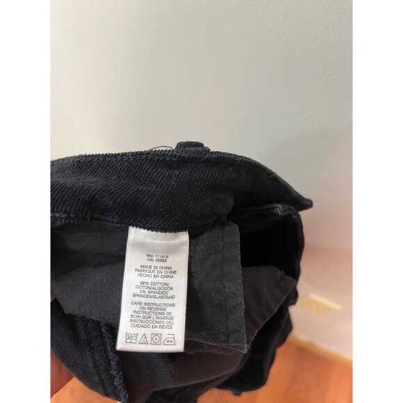 Michael Kors‎ Corduroy Pants Size 10 Black - Picture 8 of 9
